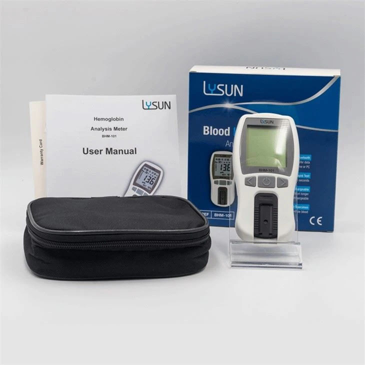 H7 High Accuracy Hemoglobin Meter Test Equipment Handheld Portable Rapid Test Glycated Hemoglobin Analyzer
