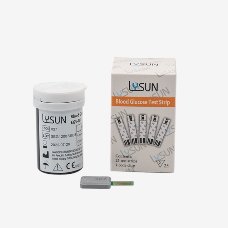 Household Electronic Blood Glucose Monitor Diabetes Test Strip For Replacement