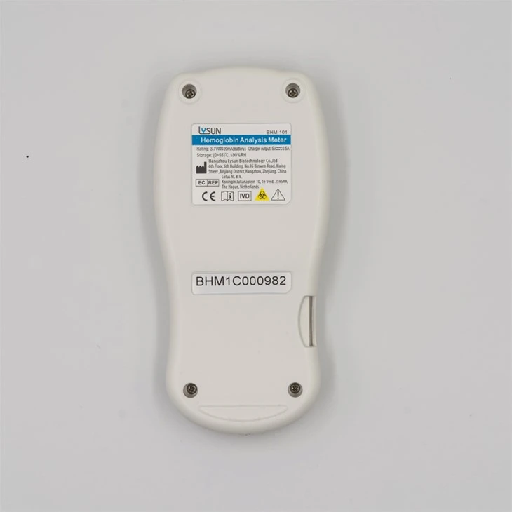LYSUN Portable Handle Easy Use HB Hemoglobin Meter With Bluetooth Function