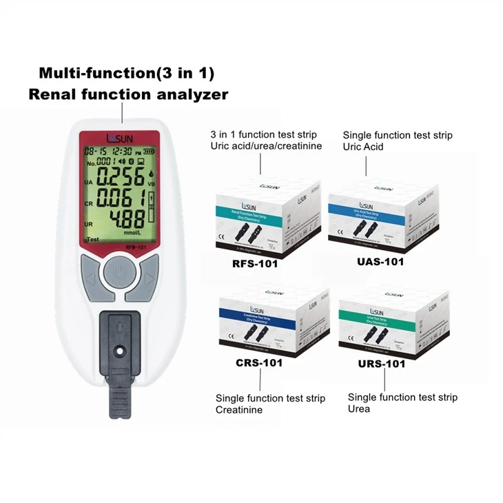 Replaceable 3 in 1 Renal Function Test Strip