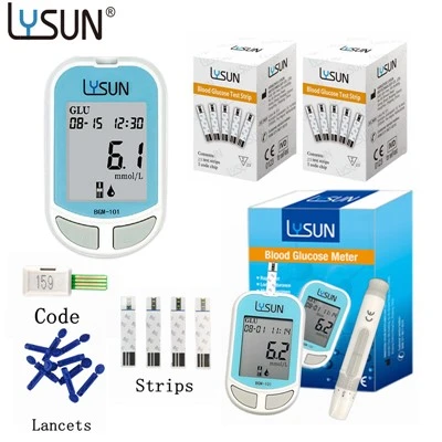 Lysun BGM-101 Mjerač šećera u krvi sa test trakom za mjerenje glukoze u krvi