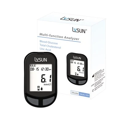 Lysun 3 u 1 glukoza u krvi, mokraćna kiselina, ukupni holesterol 3 u 1 metar GUC-101